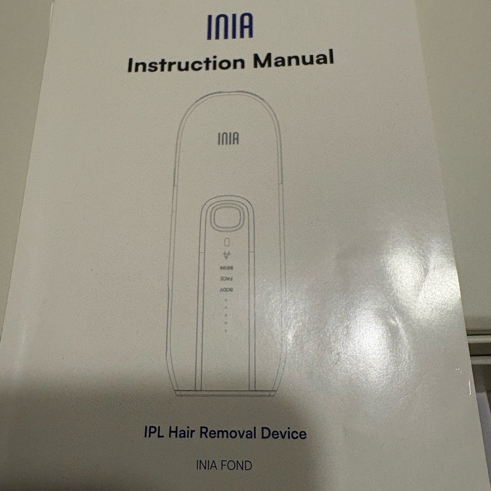 INIA IPL Hair Removal Device